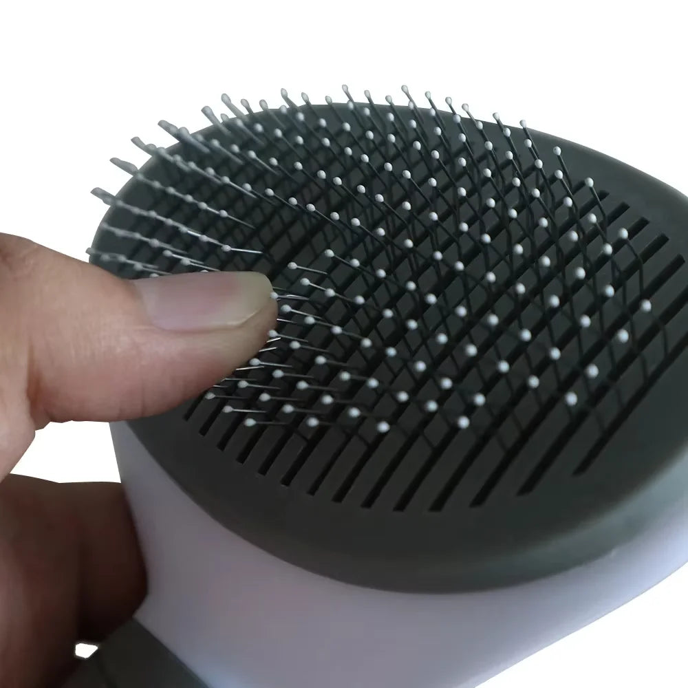 Pet Brush Cat/dog Comb Cleaning Pet Hair Remover Brush For Dogs Cats Grooming Tools Pets Dematting Comb - Charliehomemaker store