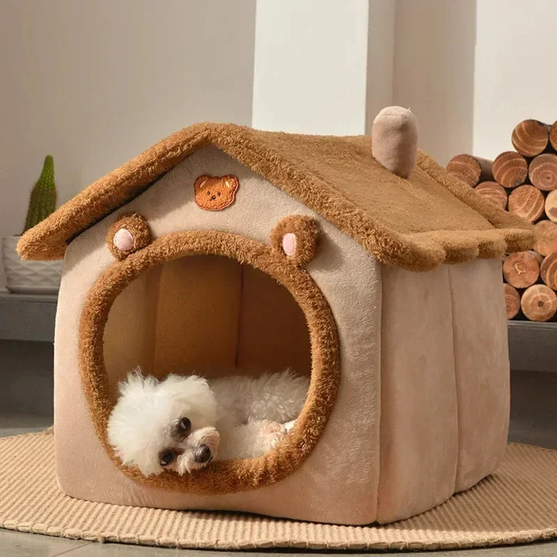 Folding houses for small and medium sized dogs and cats, mattresses, pet products, puppy baskets, winter kennels - Charliehomemaker store