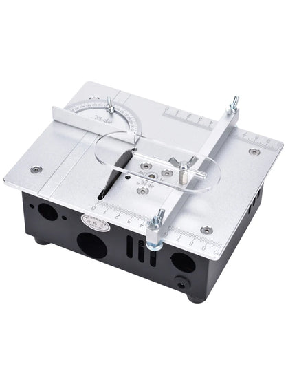 Mini Table Saw Electric Small Bench Saws Desktop Saw Household DIY PCB Model Cutting Tool Woodworking Lathe Machine 63mm Blade - Charliehomemaker store