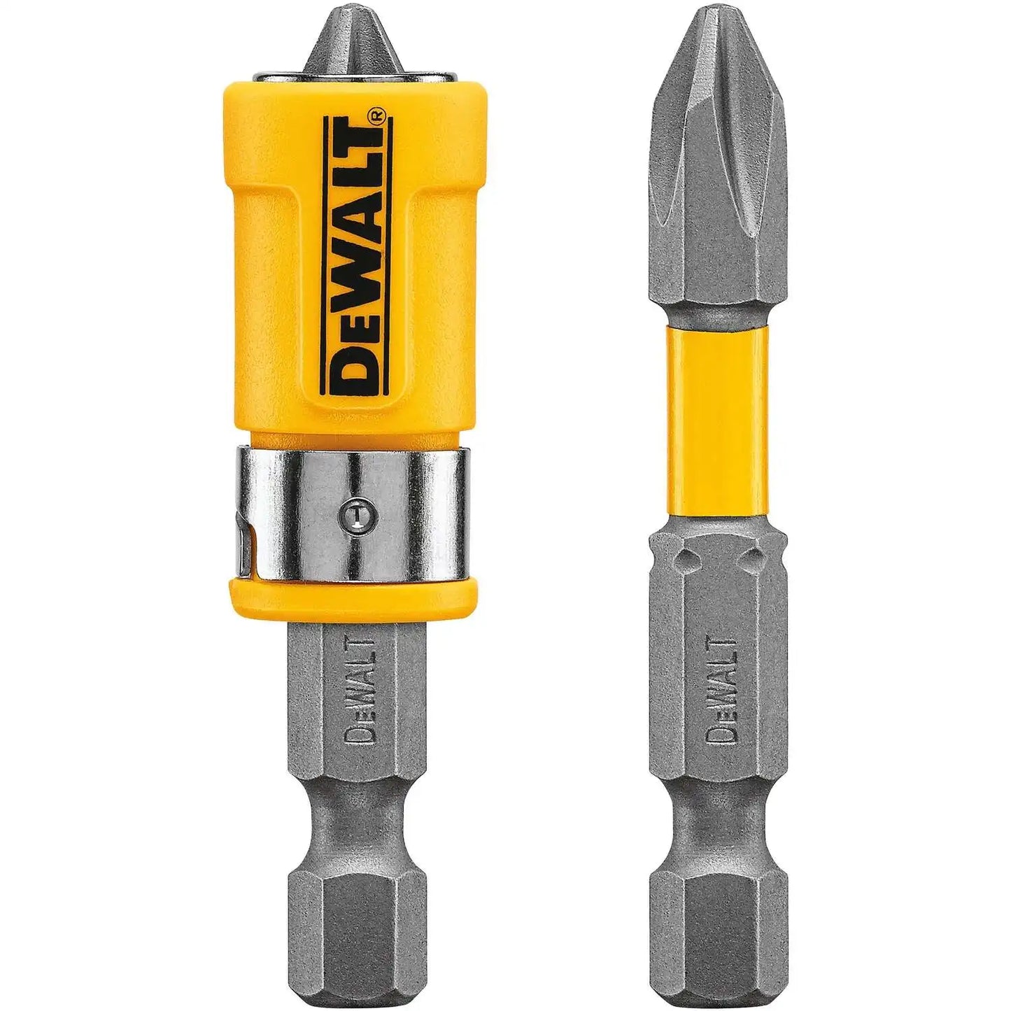 DEWALT DWA2PH2SL XCP3 Power Bit Sleeve Set Max Fit Phillips #2 S X 2" L S2 Tool Steel 3PK Driver Drill Tool Accessories - Charliehomemaker store