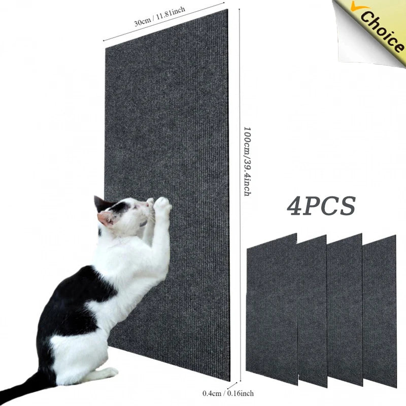 Anti Cat Scratch Sofa Cat Crawling Mat Grinding Climbing Frame Sofa Protection Self-adhesive Carpet Cats Scratch Board Cats Toys - Charliehomemaker store