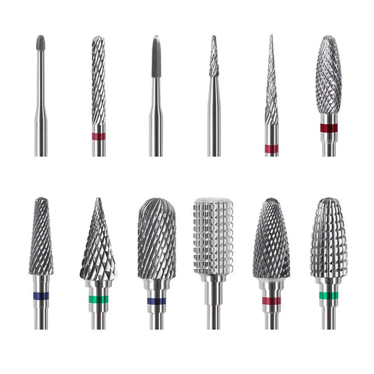 Manicure Tungsten Steel Polishing Head Nail Drill Bits Replacement Nail Polishing Head Polishing Head Pedicure Manicure Tools Fo - Charliehomemaker store