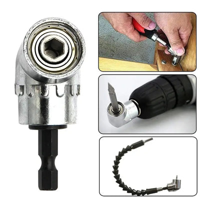 105 Degree Turning Screwdriver Joint Electric Drill Corner Device 300mm Universal Flexible Shaft Connecting Rod Sleeve Tool Set - Charliehomemaker store