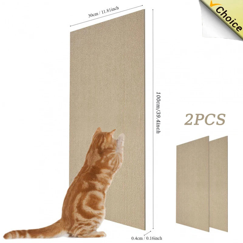 Anti Cat Scratch Sofa Cat Crawling Mat Grinding Climbing Frame Sofa Protection Self-adhesive Carpet Cats Scratch Board Cats Toys - Charliehomemaker store