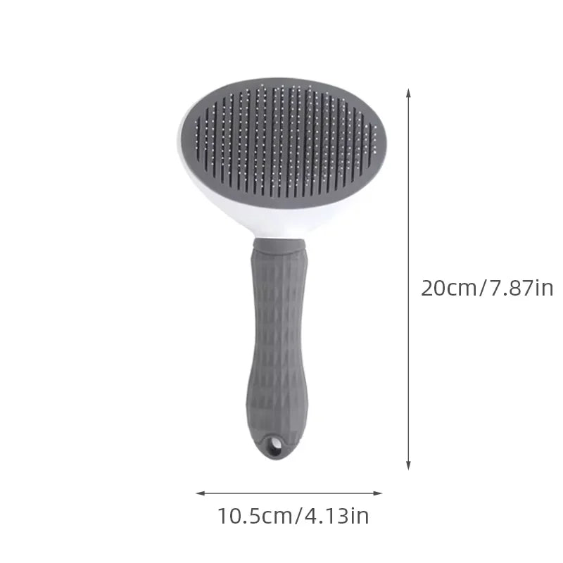 Pet Brush Cat/dog Comb Cleaning Pet Hair Remover Brush For Dogs Cats Grooming Tools Pets Dematting Comb - Charliehomemaker store