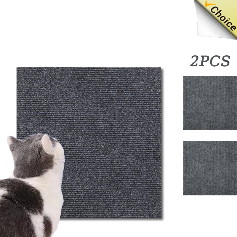 Anti Cat Scratch Sofa Cat Crawling Mat Grinding Climbing Frame Sofa Protection Self-adhesive Carpet Cats Scratch Board Cats Toys - Charliehomemaker store