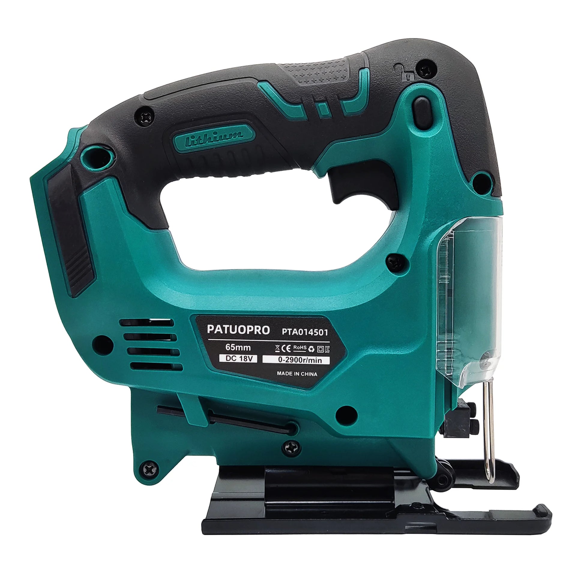 Cordless Electric Jig Saw Portable Jigsaw Multi-Function Woodworking Tools fit Makita 18V Battery(No Battery) - Charliehomemaker store