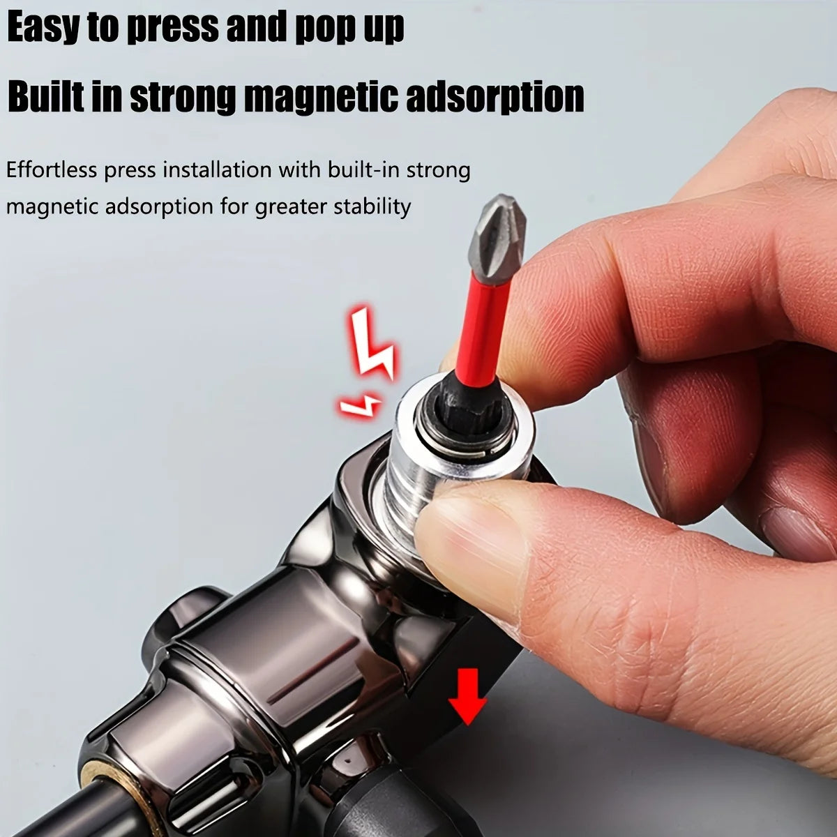 90/105 Degree Angle Electric Corner Turner, Electric Screwdriver Hardware Tool Accessories, Elbow Universa Flexible Shaft - Charliehomemaker store